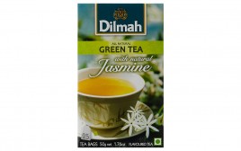 Dilmah Green Tea With Natural Jasmine  Box  50 grams